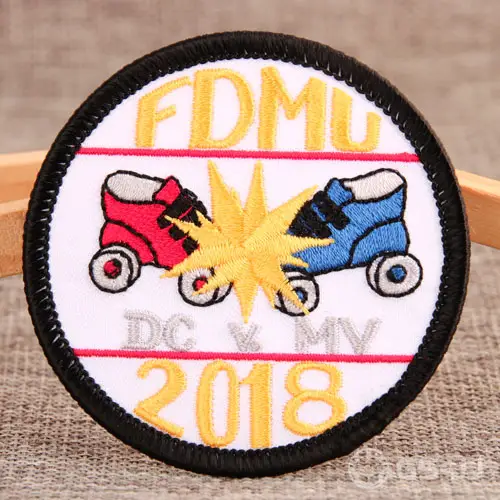 Red And Blue Impact Custom Patches Red And Blue Impact Custom Patches