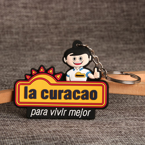 La Curacao PVC Keychain