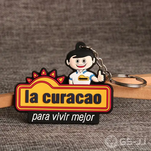 La Curacao PVC Keychain La Curacao PVC Keychain