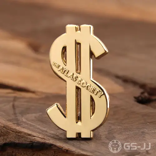 Dollar Sign Lapel Pins Dollar Sign Lapel Pins