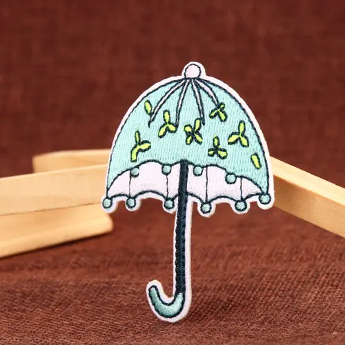 Umbrella Embroidered Patches Umbrella Embroidered Patches