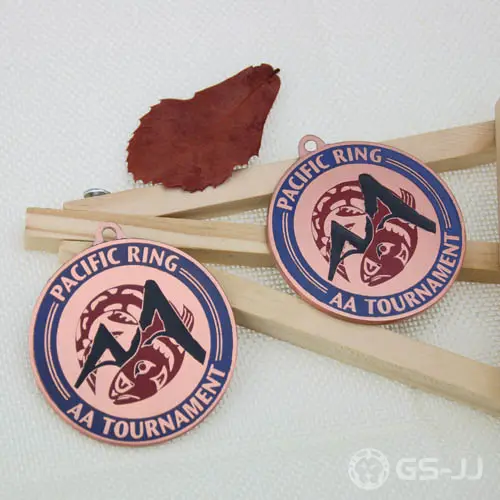 Pacific Ring AA Tournament Custom medals Pacific Ring AA Tournament Custom medals