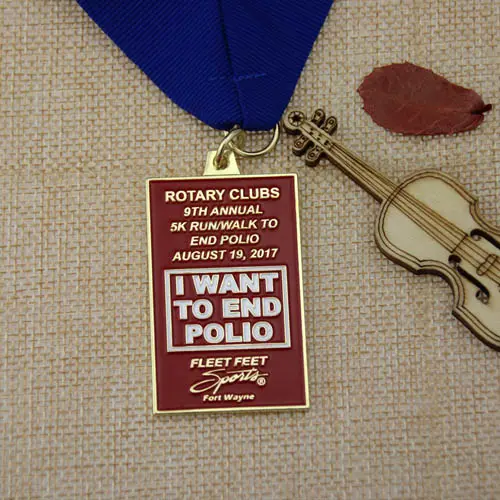 9th Annual Rotary Clubs Custom medals 9th Annual Rotary Clubs Custom medals