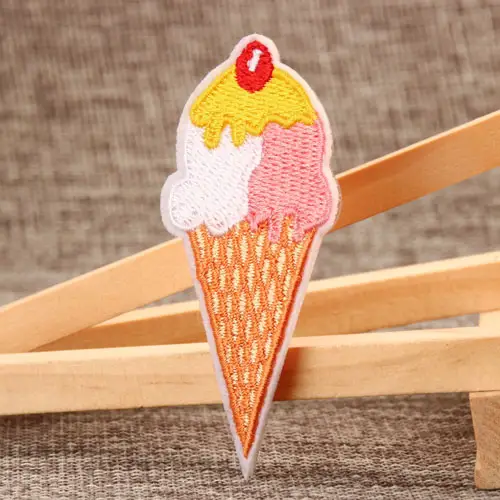 Ice Cream Custom Embroidered Patches