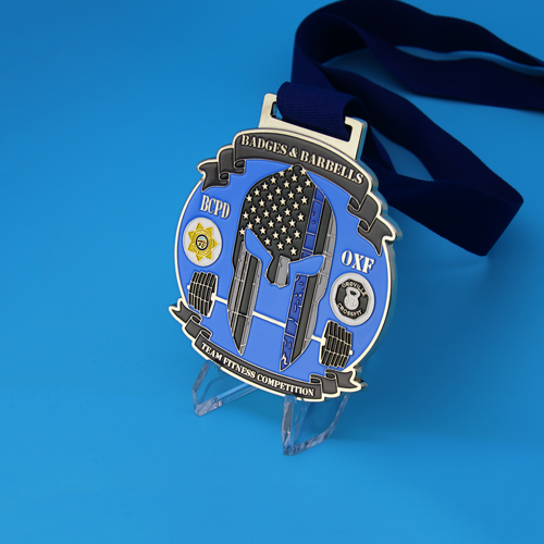 Badges and Barbells Competition Custom Medals