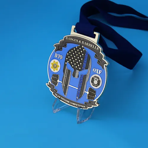Badges and Barbells Competition Custom Medals