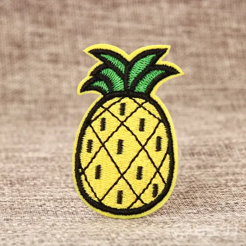 Tasty Pineapple Embroidered Patches Tasty Pineapple Embroidered Patches
