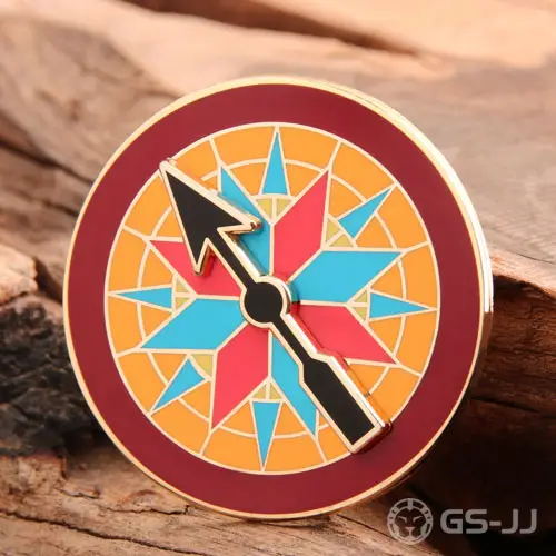 Compass Enamel Pins Compass Enamel Pins