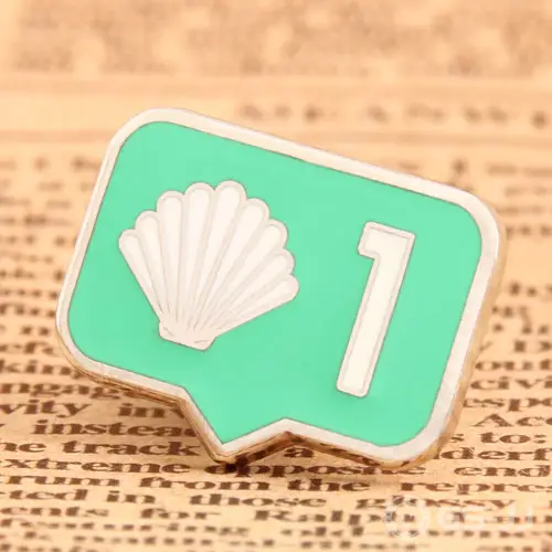 Scallop Enamel Pins Scallop Enamel Pins
