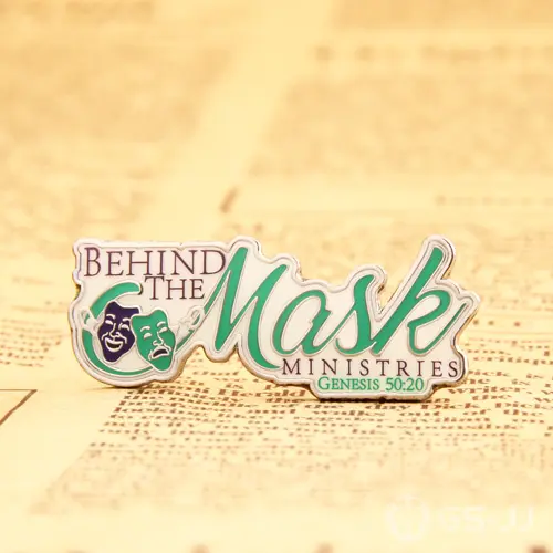Behind the Mask Custom Pins Behind the Mask Custom Pins