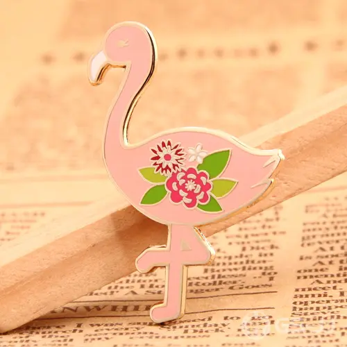 Pink Flamingo Lapel Pins Pink Flamingo Lapel Pins