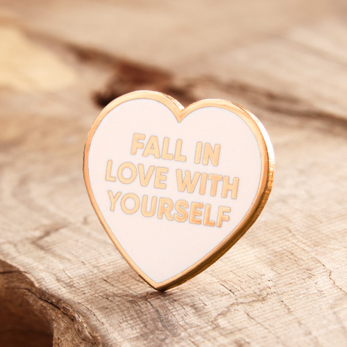 Love Hard Enamel Pins