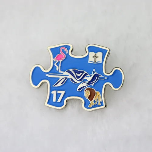 Lapel Pins for  Blue Puzzle