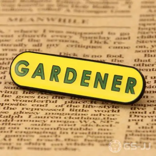 Custom Gardener Enamel Pins Custom Gardener Enamel Pins