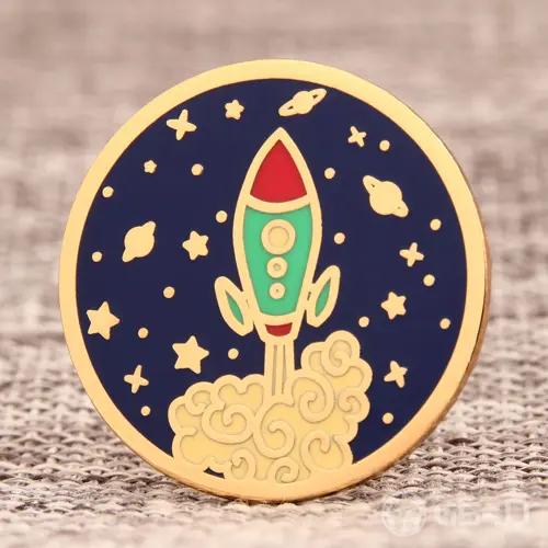 Rocket Custom Metal Pins Rocket Custom Metal Pins
