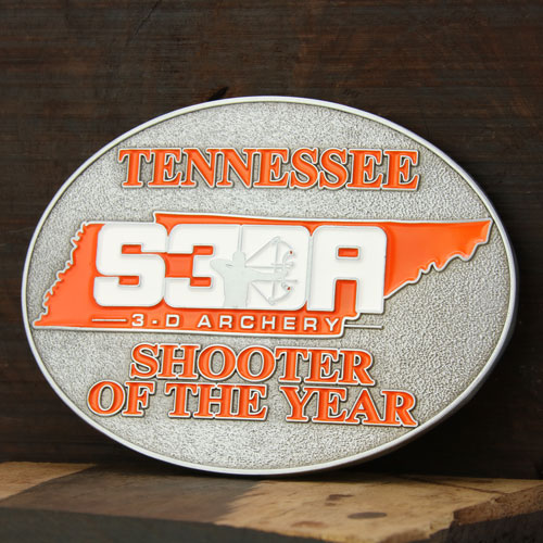 3D Archery Shooter Belt Buckles