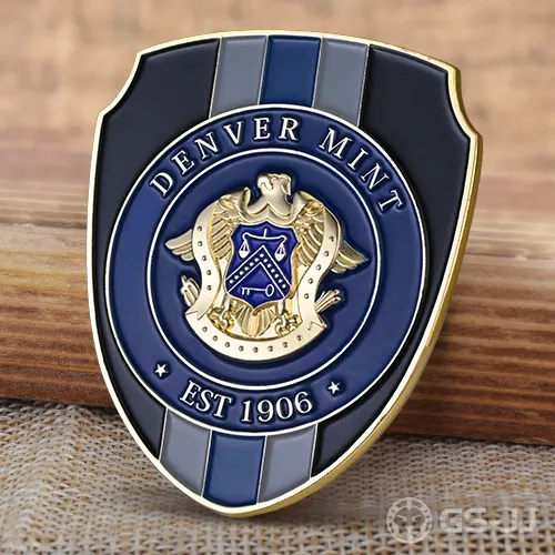 Eagle Shield Line Police Challenge Coins Eagle Shield Line Police Challenge Coins