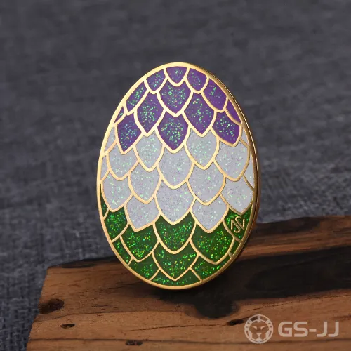 Easter Egg Glitter Hard Enamel Pins Easter Egg Glitter Hard Enamel Pins