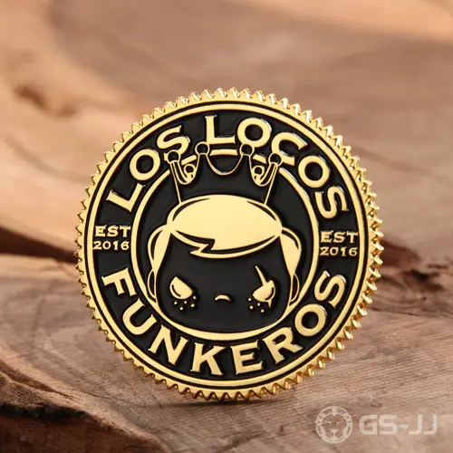Los Locos Funkeros Lapel Pins Los Locos Funkeros Lapel Pins