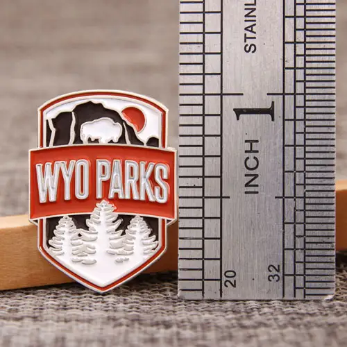 WYO Parks benutzerdefinierte Emaille Pins