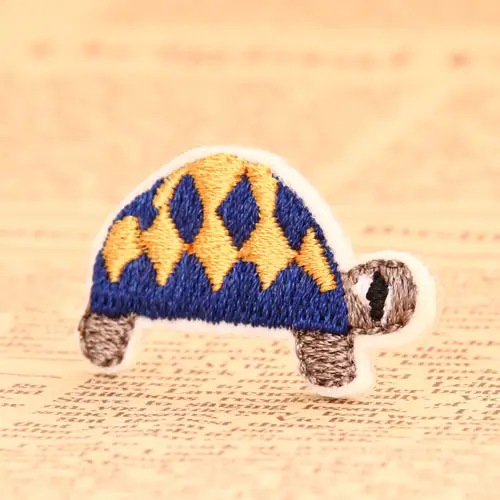 Tortoise Embroidered Patches