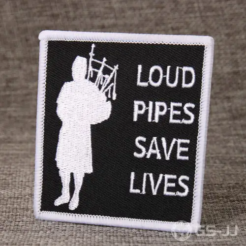 Loud Pipes Save Lives Custom Patches Loud Pipes Save Lives Custom Patches