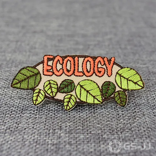 ECOLOGY Embroidered Patches ECOLOGY Embroidered Patches