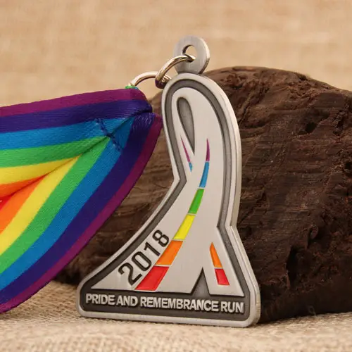 2018 Pride Running Medals 2018 Pride Running Medals