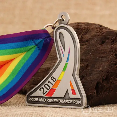 2018 Pride Running Medals 2018 Pride Running Medals