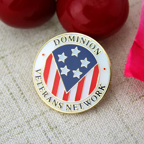 Custom Lapel Pins for Veterans Network