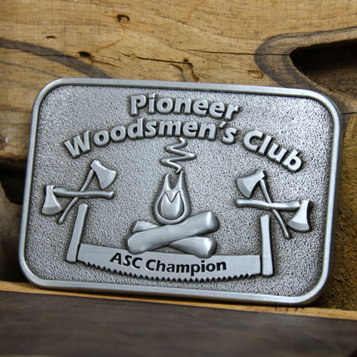 Pioneer Club Antique Belt Buckles