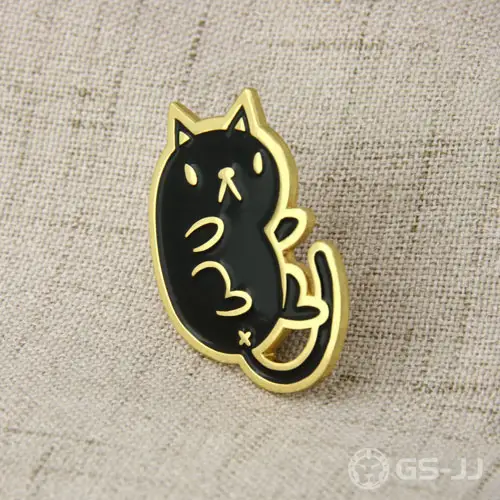 Black Cat Lapel Pins Black Cat Lapel Pins