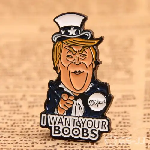 Cartoon Man Lapel Pins Cartoon Man Lapel Pins