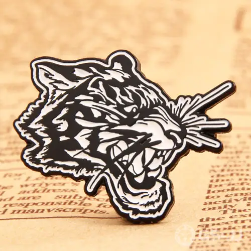 Tiger Head Custom Pins Tiger Head Custom Pins