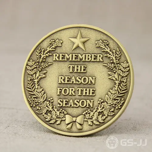 Merry Christmas Challenge Coins Merry Christmas Challenge Coins