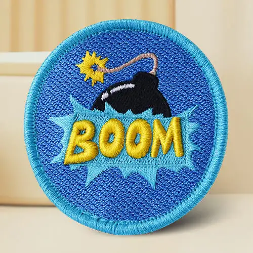 Explosion Style 3D Embroidered Patches