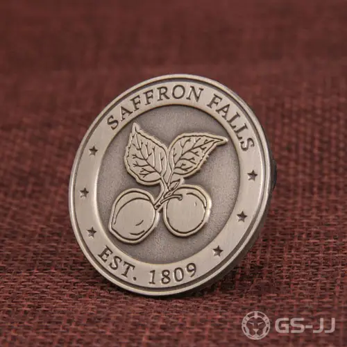 Saffron Falls Lapel Pins Saffron Falls Lapel Pins