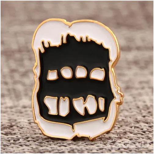 Teeth Custom Lapel Pins Teeth Custom Lapel Pins