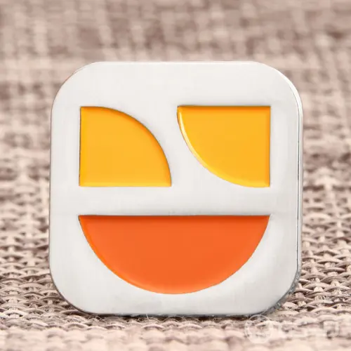 Geometric Emoji Lapel Pins Geometric Emoji Lapel Pins