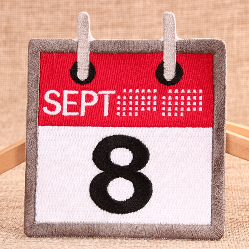 The Sept 8th Embroidered Patches