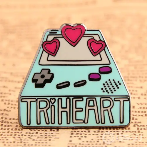 Triheart Enamel Pins Triheart Enamel Pins