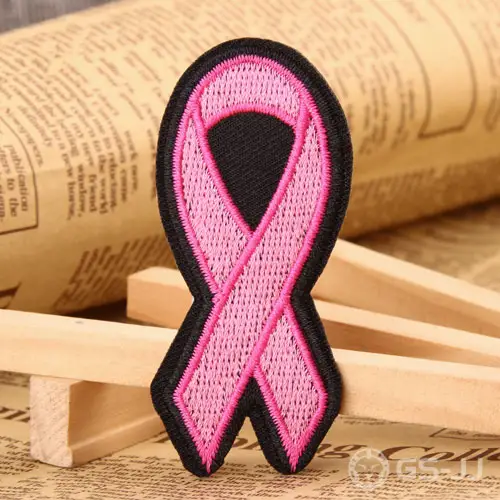 Red Ribbon Embroidered Patches Red Ribbon Embroidered Patches