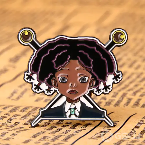 School Girl Lapel Pins School Girl Lapel Pins