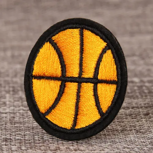 Basketball-Stickerei-Aufnäher