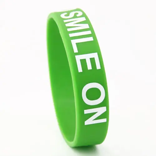 Keep Calm And Smile Custom Wristbands Keep Calm And Smile Custom Wristbands