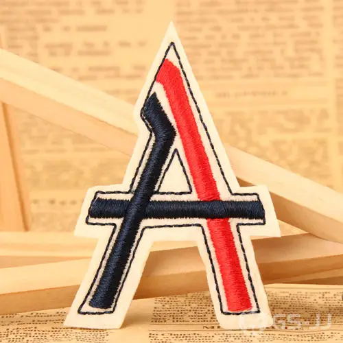 Letter A Custom Made Patches Letter A Custom Made Patches