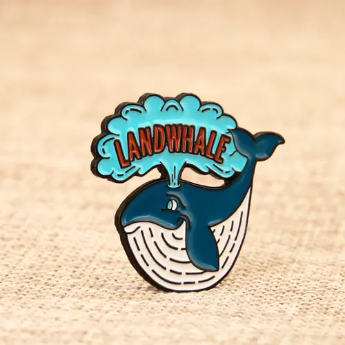 Landwhale Enamel Pins Landwhale Enamel Pins