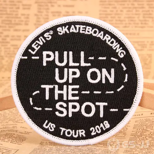 Parking Custom Embroidered Patches Parking Custom Embroidered Patches