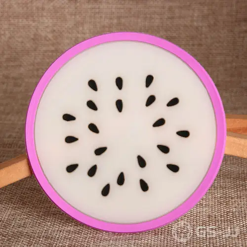 White Pitaya PVC Coaster White Pitaya PVC Coaster