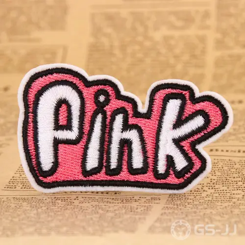 Rosa bestickte Aufnäher Rosa bestickte Aufnäher